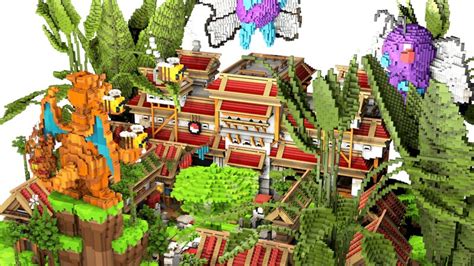 Pokemon Lobby Hub Minecraft Map