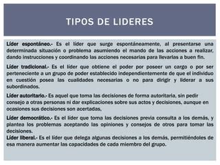 Diferencia Entre Jefe Y Lider PPT