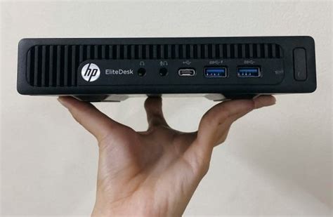 Hp Elitedesk 800 65w G2 Desktop Mini Pc Inbuilt Wifi And Bt And Speakers Ms Office 2021