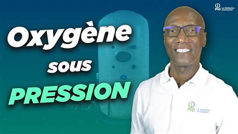 La thérapie par oxygène sous pression ou oxygénothérapie hyperbare