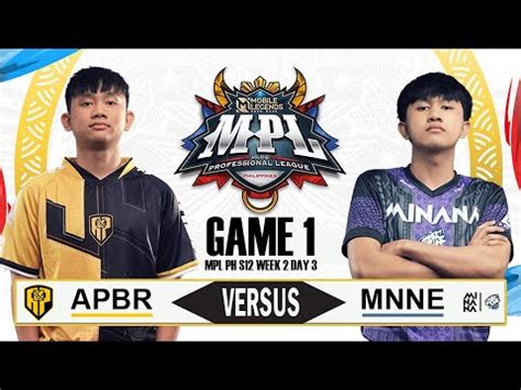 Ap Bren Vs Minana Evos Game Mpl Ph Season Day Week Youtube