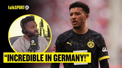 Darren Bent Believes Jadon Sancho Is Better Off Staying At Borussia