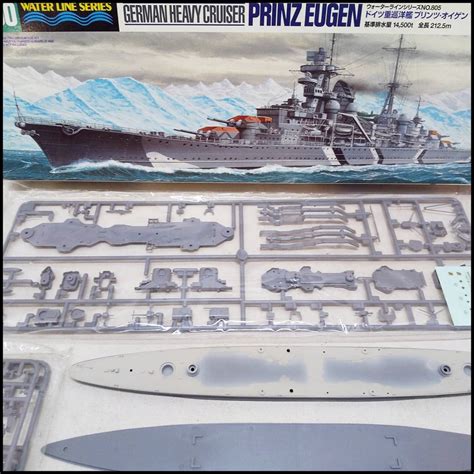 Yahooオークション Tamiya タミヤ 1700 ドイツ重巡洋艦 プリンツ