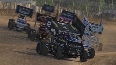 Bergeron Back On Top Of Iracing World Of Outlaws Carquest Sprint Car