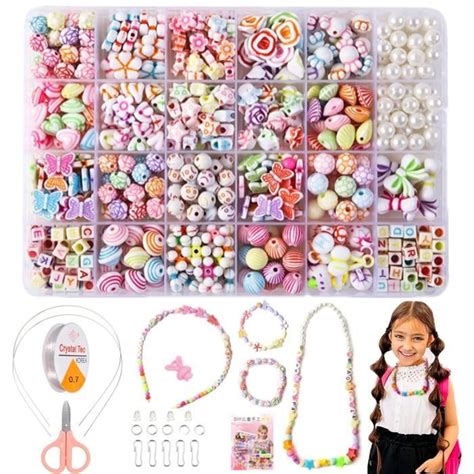 Kit De Fabrication De Bracelet En Perles Bricolage Grilles Kits