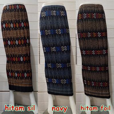 Jual Real Pict Part 02 Rok Plisket Batik Jumbo Original Rok