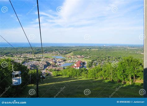 Blue Mountain Village Ontario Editorial Stock Photo - Image of village ...