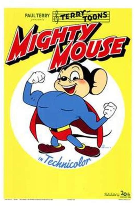 Mighty Mouse Movie Poster (11 x 17) - Walmart.com