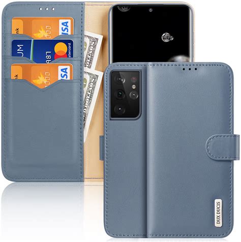 Dux Ducis Hivo Series Samsung Galaxy S21 Ultra Hoesje Book Case Blauw Gsmpunt Nl