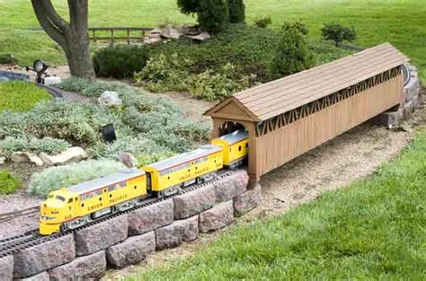 Landscape Planning A Garden Railway In Your Landscape Garden