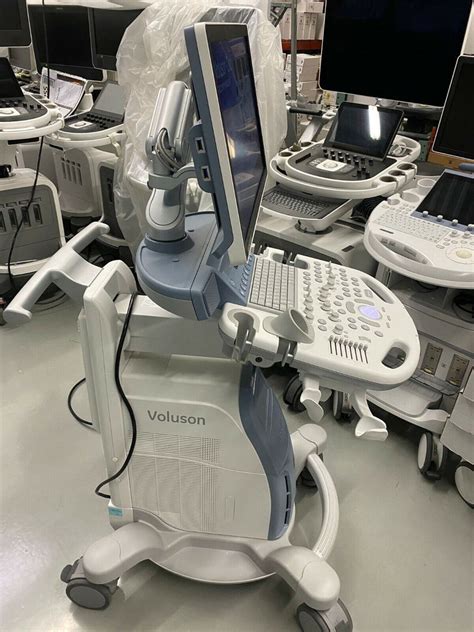 Ge Voluson S8 Bt18 Hd Live Ultrasound System With Rab6 Rs Probe