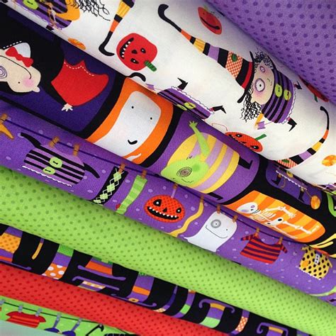 Stitchy Witch Halloween Fabric Bundle In The Shoppe Fabr Flickr