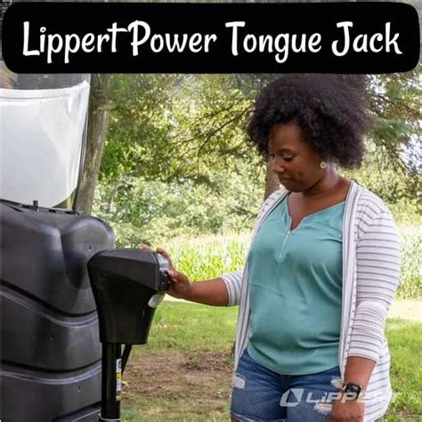 A Must Have Lippert Power Tongue Jack Girl Camper