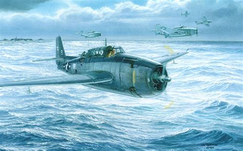 Grumman-TBF-Avenger-Torpedo-bomber-by-Tom-Freeman | Aircraft of World ...