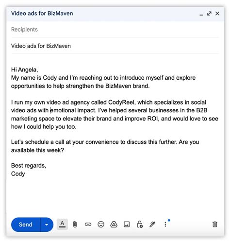 How To Write An Introduction Email With Templates And Examples Wordstream