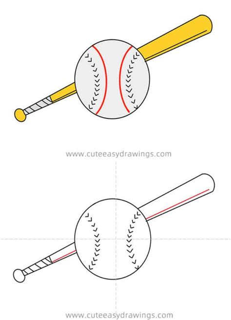 25 Easy Baseball Bat Drawing Ideas How To Draw