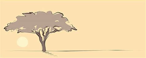 Best Drawing Of Savanna Landscape Illustrations, Royalty-Free Vector Graphics & Clip Art - iStock