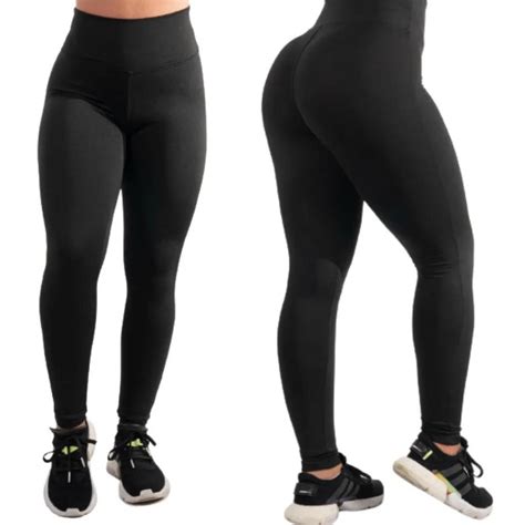 Calça Legging Feminina Leg Preta Grossa Dia A Dia Valor De Atacado