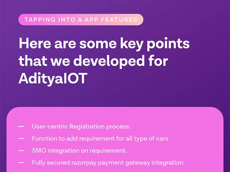 Here Are Some Key Points That We Developed For Adityaiot By Jaraware