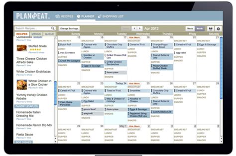 33+ Meal planning calendar app information