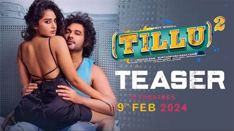 Dj Tillu 2 Movie Teaser Siddhu Jonnalagadda Anupama Parameswaran Tillusquare Screen