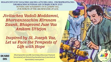 ST JOSEPH VAZ DAY 2 NOVENA MASS SANCOALE 08 JAN 2025 6 00AM