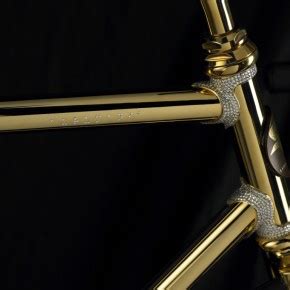 Aurumania Crystal Edition Gold Bike - eBikeAI