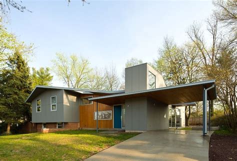 Tri Level Mid Century Remodel Homes And Buildings Pinterest