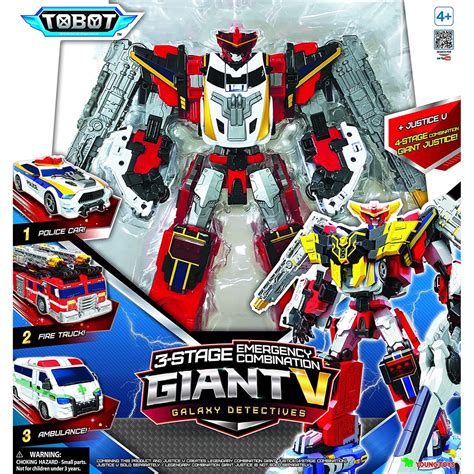 Just Toys Tobot Galaxy Detectives Giant V 301120 Toys Shopgr