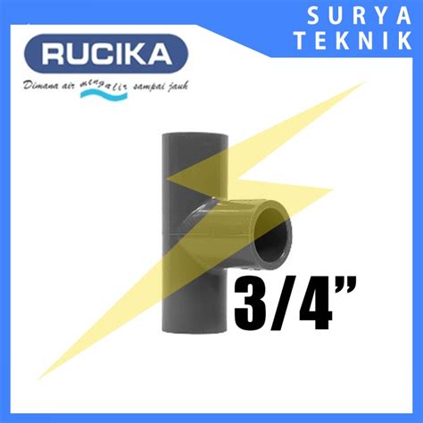 Jual Sambungan Pipa Fitting Pvc Tee Aw Inch Tee Aw Inch