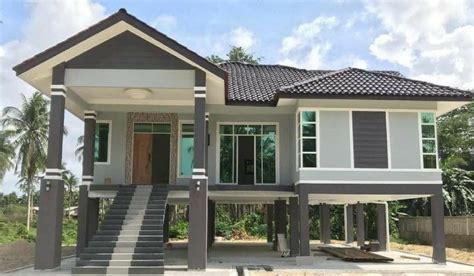 Bina Rumah Atas Tanah Sendiri - 12 Idea Rumah Moden Tradisional