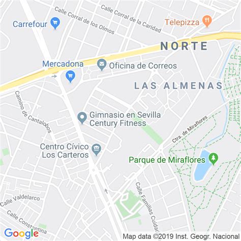 C Digo Postal Calle Pino Montano Avenida En Sevilla Codigopostalde Es