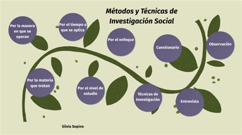 M Todos Y T Cnicas De Investigaci N Social By Silvia Sopino On Prezi