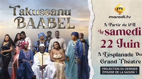 Bande Annonce S Rie Baabel Saison Episode Youtube