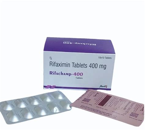 Rifaximin 400mg Tablet at Rs 3499 box रफकसमन गलय in Kala Amb