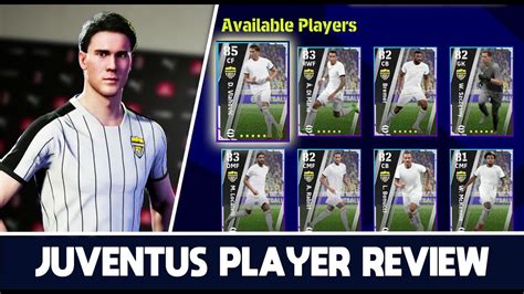 EFootball 2023 JUVENTUS PLAYER REVIEW YouTube