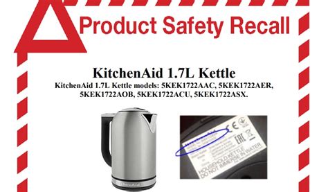 KitchenAid kettle recall - Appliance Retailer