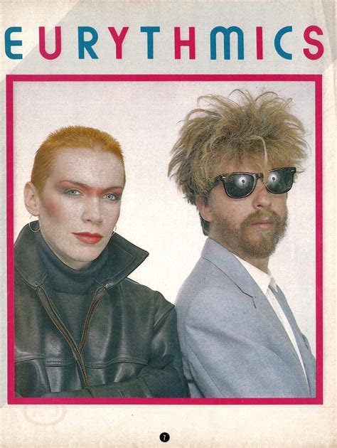 Eurythmics Posters from Music Magazines No. 39 in a series | Ultimate ...