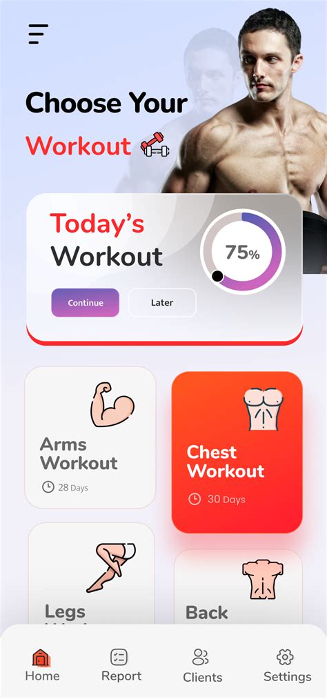 Workout App Workout Tracker App On Behance