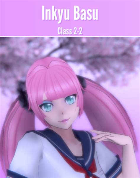 Portrait From Yandere Sim Inkyu Basu April 6th 2023 Build Yandere