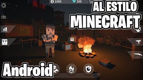 Increible Juego De Supervivencia Zombie Al Estilo Minecraft