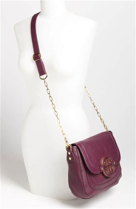 Tory Burch Amanda Crossbody Bag In Purple Tribe Violet Lyst