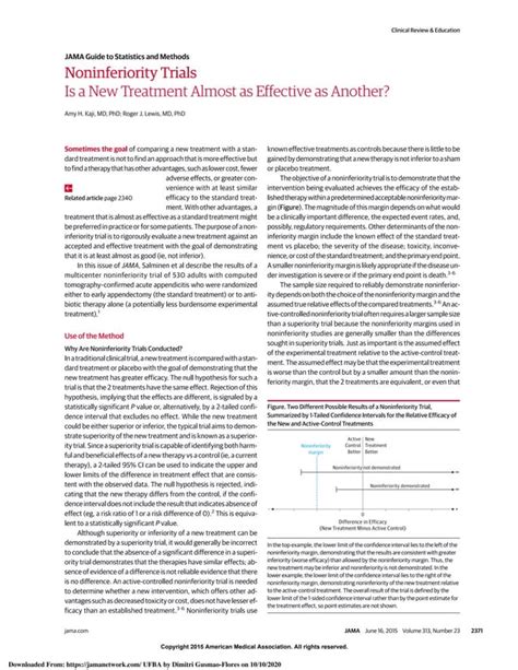 Jama Guide To Statistics And Methodspdf