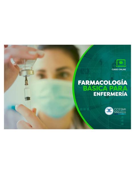 Pdf Curso Online Farmacolog A Basica Para Enfermer A Curso Online