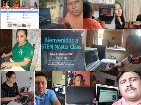 CAPACITAN AL PERSONAL DEL CECYTEC EN MASTER CLASS SCRATCH EN STEM