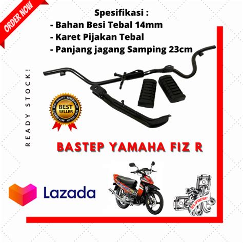 Barstep Step Bostep Fostep Fustep Footstep Depan Motor Yamaha Fiz R F Z