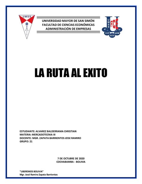 La Ruta Al Exito Pdf Descarga Gratuita