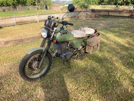 MZ Mz Etz 250 A Armee Nva Ddr Kradmelder Regulierer Gebrauchtmotorrad