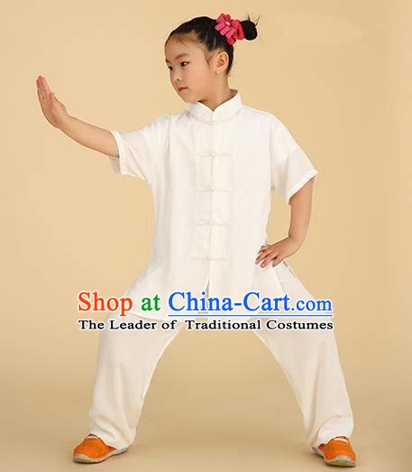 Chinese Kung Fu Plated Buttons Costume Traditional Martial Arts Kung