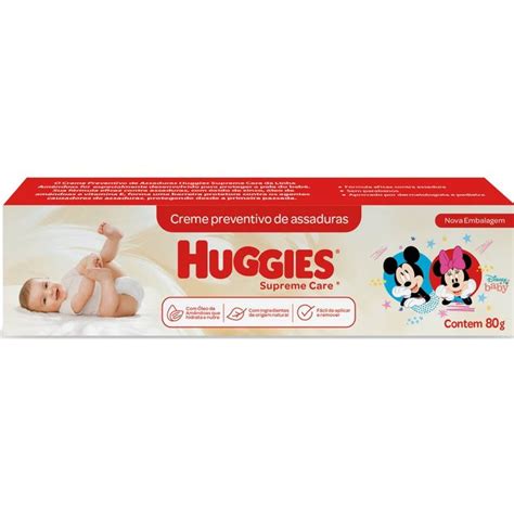 Huggies Creme De Assaduras Supreme Care 80g Shopee Brasil